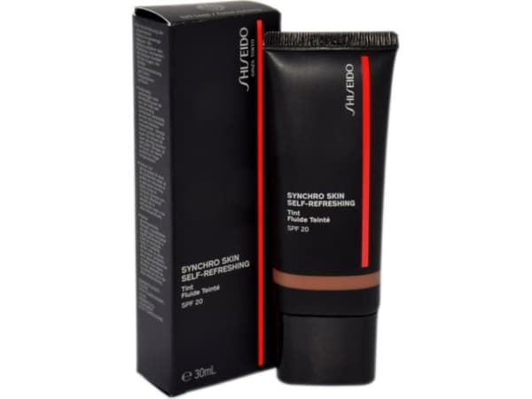 SHISEIDO SYNCHRO SKIN SELF-REFRESHING FOUNDATION SPF20 525 DEEP KUROMOJI 30ML