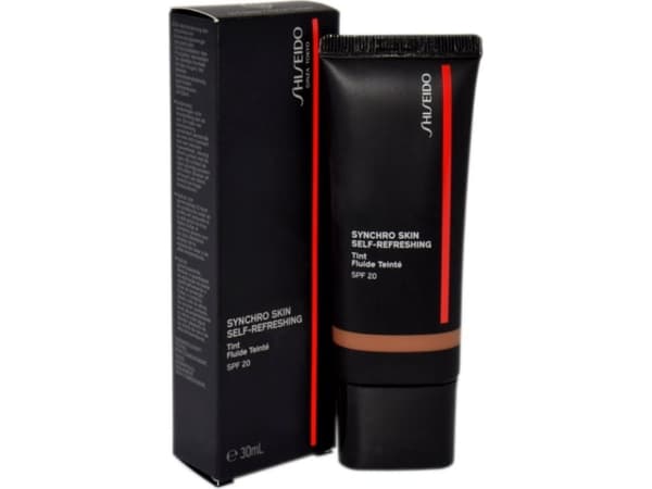 Shiseido Synchro Skin Self-refreshing Tint, Rør, Creme, Brun, Deep Tsubaki, Almindelig hud, Plejende