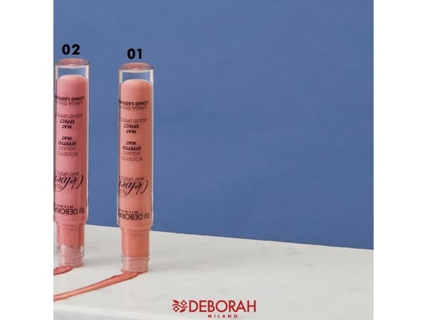 Deborah, Fluid Velvet, Matte, Liquid Lipstick, 04, Shocking Fuchsia, 4.5 g