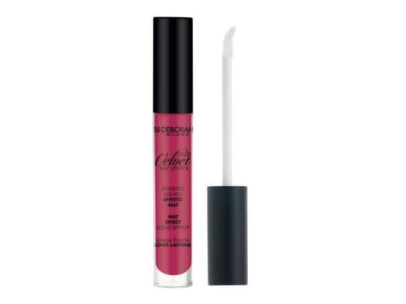 Deborah, Fluid Velvet, Matte, Liquid Lipstick, 04, Shocking Fuchsia, 4.5 g
