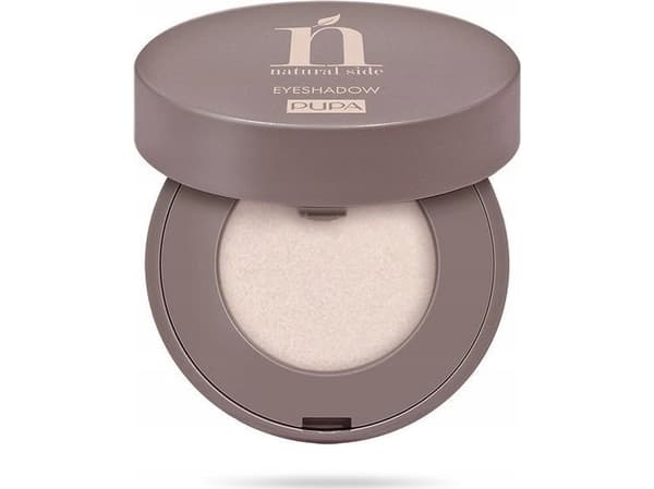 Pupa Pupa, Natural Side, Satin Finish, Eyeshadow Powder, 03, Silky White, 2 g For Women