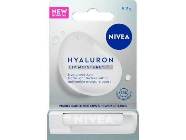 Nivea Hyaluron Lip Moisture Plus kosteuttava huulirasva 5.2g