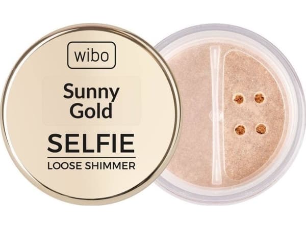 Wibo Wibo Selfie Loose Shimmer kasvojen korostusvoide Sunny Gold