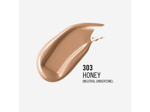 Rimmel Rimmel Lasting Finish 35H silnie nawilżający i długotrwale kryjący podkład do twarzy z filtrem SPF20 303 Honey 30ml