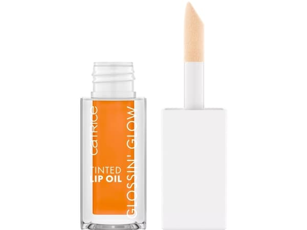 CATRICE Glossin Glow Tinted Lip Oil, Orange, Glow For The Show, Näringsgivande, Kvinna, Glansigt, Ljus