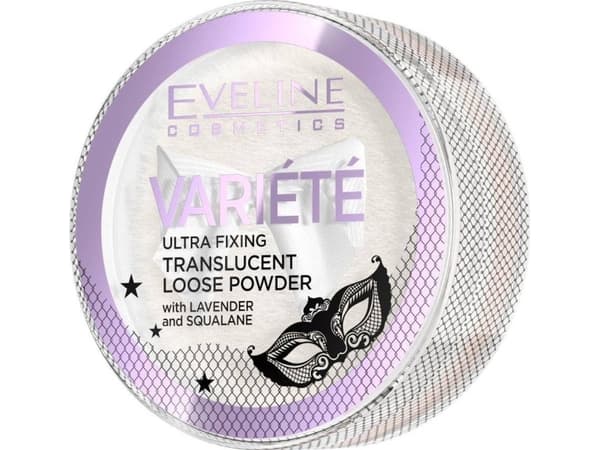 XXXX__Eveline Cosmetics (Eveline) Eveline Variete läpinäkyvä irtopuuteri laventelilla ja skvalaanilla 5g
