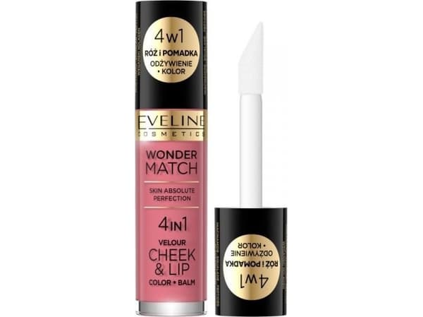 EVELINE FARGEBOK Eveline Wonder Match Blush and Liquid Lipstick 4in1 No. 04 4,5ml