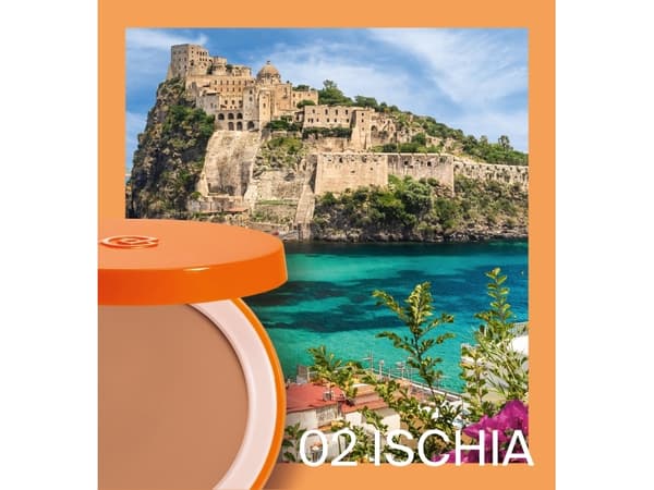 C-LISTAR MEDITERRANEAN SUN COMPACT FOUNDATION SPF15 02 ISCHIA Täyttö 10,5g