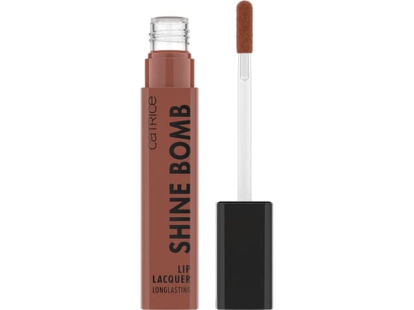 CATRICE Shine Bomb Lip Lacquer, Brun, Hottie, Färgande, Kvinna, Vätska, Gräddvit