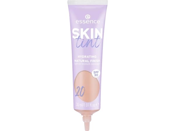Essence Essence Skin Tint Hydrating Colouring Creme kevyestä keskipeittävään SPF30 20 30ml