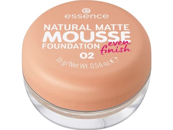 Essence 939434, Pot, Mousse, Normal skin, Oily skin, Beige, Matte, 16 g