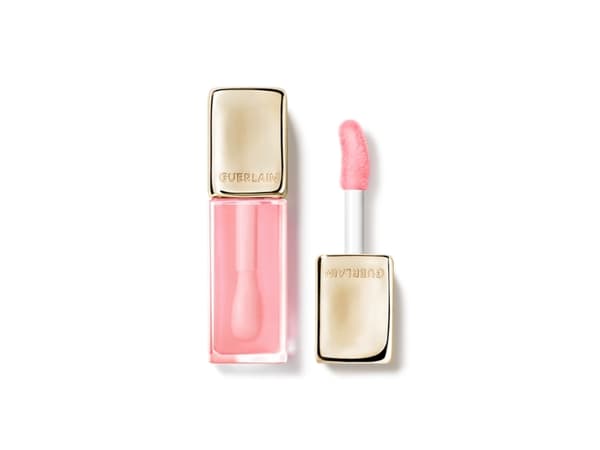 GUERLAIN KISS KISS BEE GLOW OIL LIP BALM 258 ROSE GLOW