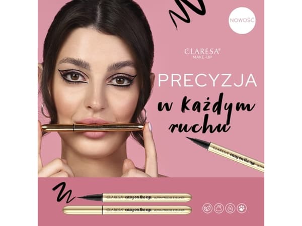 CLARESA Eyeliner Easy ON The Eye - black 1pc