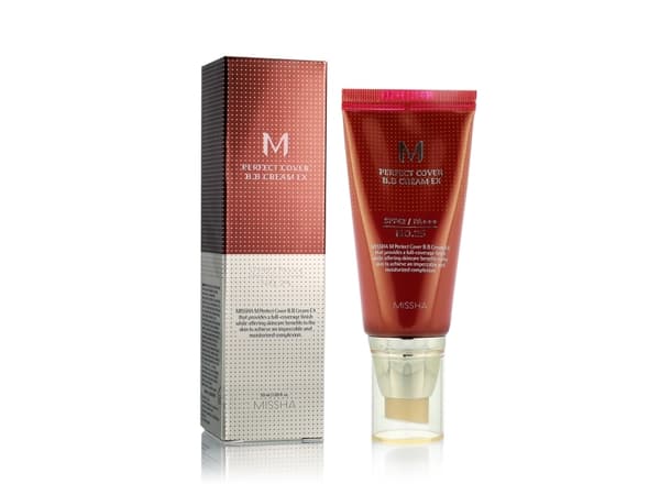 Missha m Perfect Cover Bb Cream Spf42pa Multifunksjonell Creme Bb 25 Warm Beige 50ml
