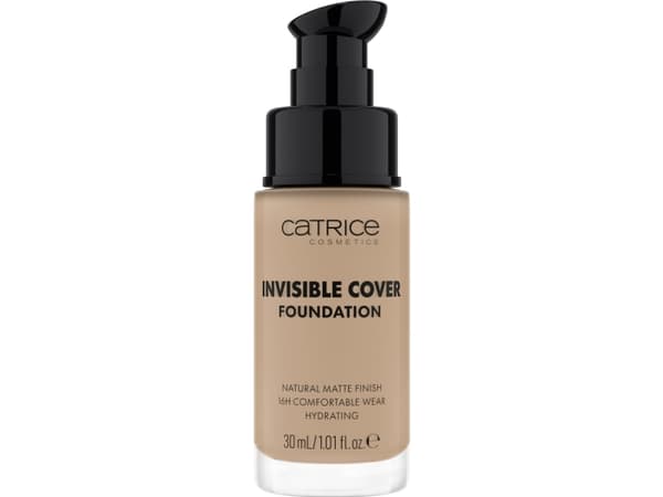 CATRICE_Invisible Cover Foundation naturlig peittävä meikkivoide 017N 30ml