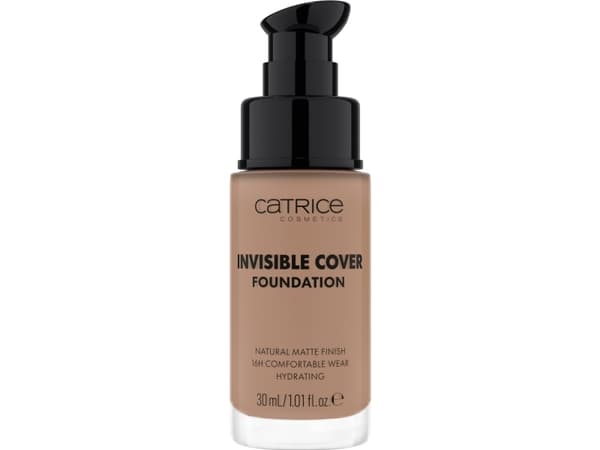 CATRICE_Invisible Cover Foundation naturlig mattende foundation 037W 30ml