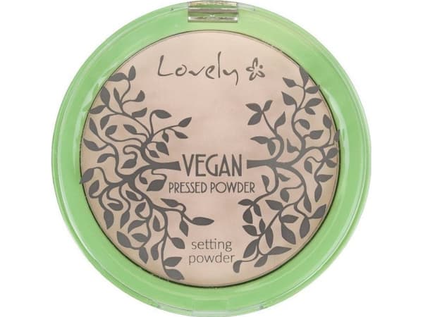 Lovely Vegan Pressed Powder läpinäkyvä mattapintainen kasvopuuteri 10g