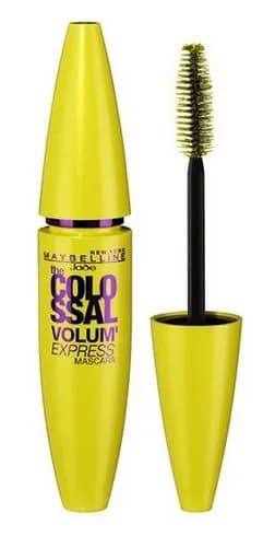 Maybelline Volum''Express Colossal - Black - Mascara, Musta, Glam Black, Tuuheuttava, Zwart, Naisten, Blackberry Bold
