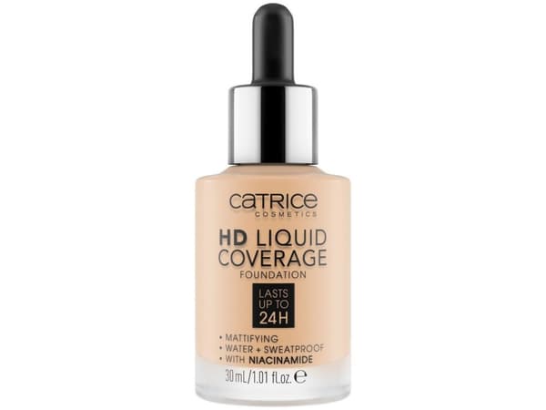 Catrice HD Liquid Coverage Płynny Podkład Do Twarzy 30ml Deeply Rose (044)