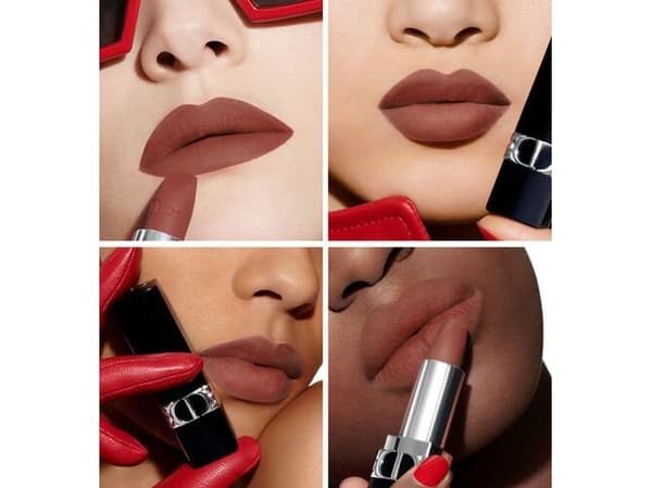 Dior DIOR Rouge Dior Couture Colour Lipstick Floral Lip Care Long Wear 300 Nude Style Velvet