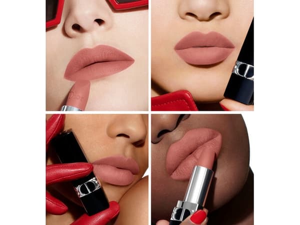 Christian Dior, Couture Colour, Matte, Cream Lipstick, 100, Nude Look, Refill, 3.5 g For Women