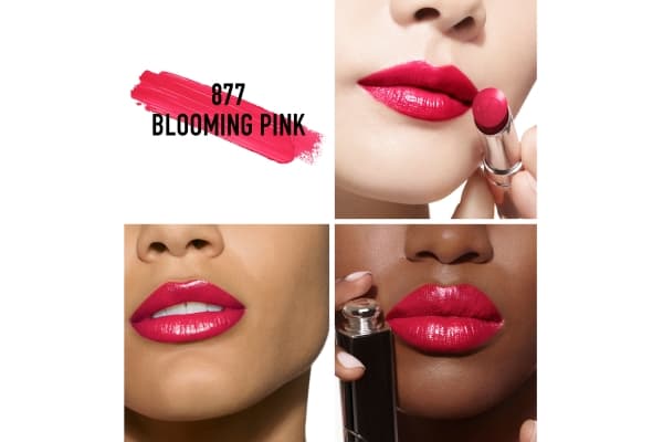 Christian Dior, Addict, Shine, Cream Lipstick, 877, Blooming Pink, Refill, 3.2 g For Women