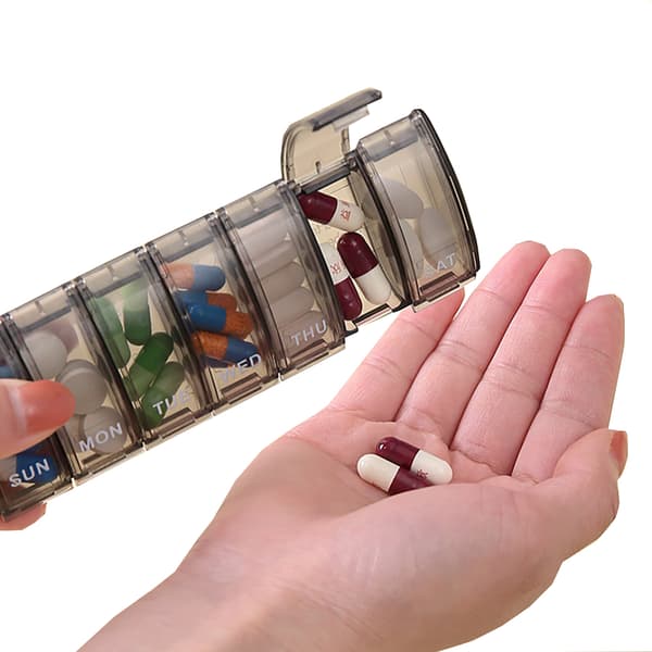 Smidig Dosett - Medicinlåda med 7 Fack