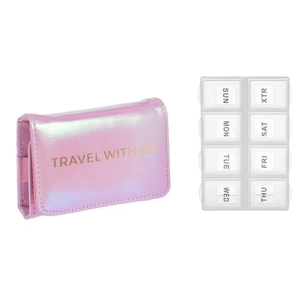 Travel With Me PILLERASK m Väska o Plats f 3st Kort