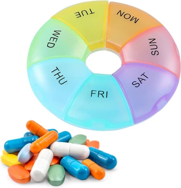 Regnbåge PILLERASK . DOSERINGSASK /MEDICINASK