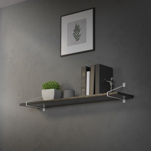 Hyldeholder hårnål 2 stk. 26,5x18x2,3 cm hvid metal ML-design