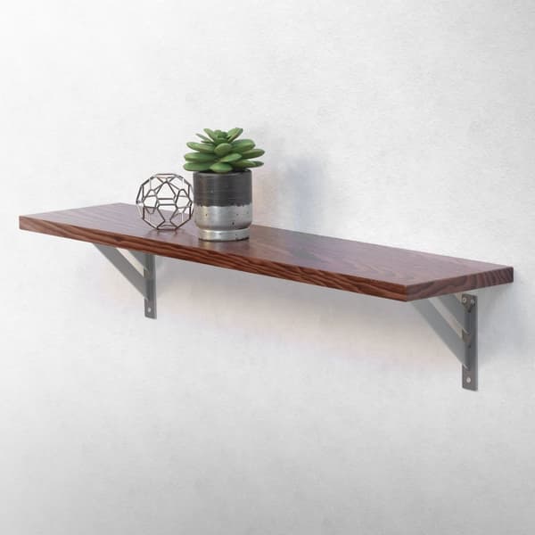 Hyldeknægte sæt med 2 stk. 180x180 mm sølv aluminium ML design