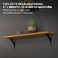 Miniatyrbild 4 av 8: Uppsättning med 4 hyllkonsoler i aluminium Hyllstöd Hyllkonsol Hyllkonsol Hyllkonsol