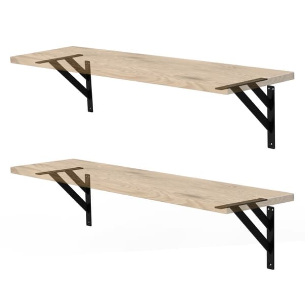 Set med 4 hyllkonsoler i aluminium Hyllkonsol Hyllkonsol Hyllstöd Hyllkonsol Hyllkonsol Hyllkonsol