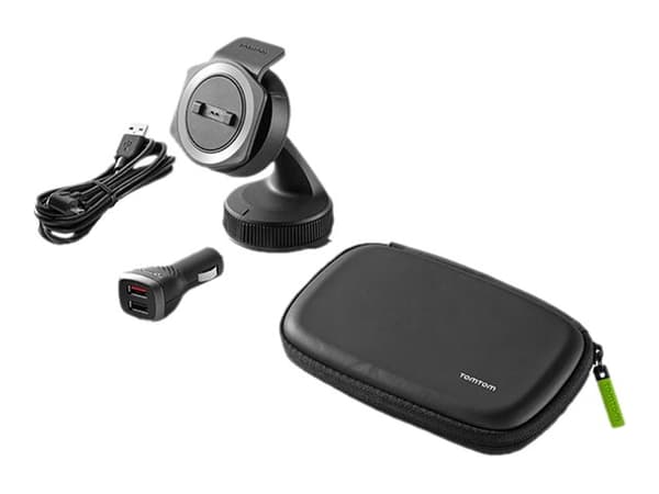 TomTom - Car Mounting Kit & Protective Carry Case Bundle - tilbehørssett for GPS-mottakermodul - for RIDER 40, 400, 410