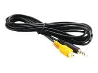 Garmin - Videokabel - RCA hane till minijack hane - 1.98 m - för dezl 560LMT, 560LT