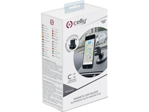 Celly Ghost Dash - Bilhållare för mobiltelefon, digitalspelare, GPS