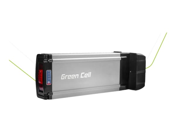 Green Cell EBIKE07STD, Akku, Musta, Hopea