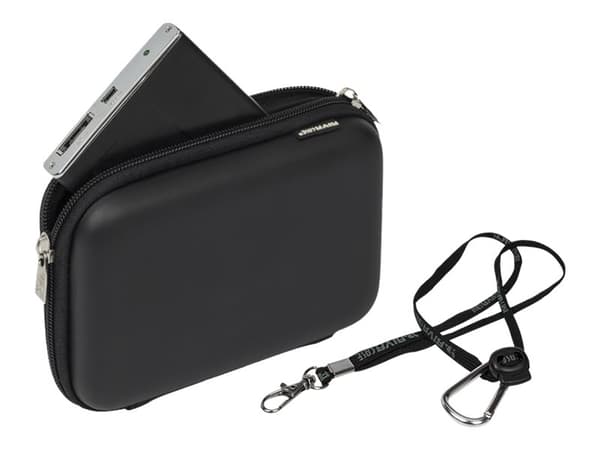 Riva Case Davos 9102 (PU) - Hårt fodral för GPS/HDD - polyuretan - svart