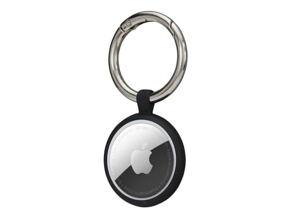dbramante1928 Greenland - Nyckelring för anti-förlust Bluetooth-tagg - nattsvart - för Apple AirTag