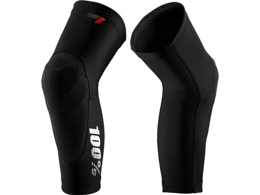 100% TERATEC Knee Guard black knee pads size. XL (NEW)