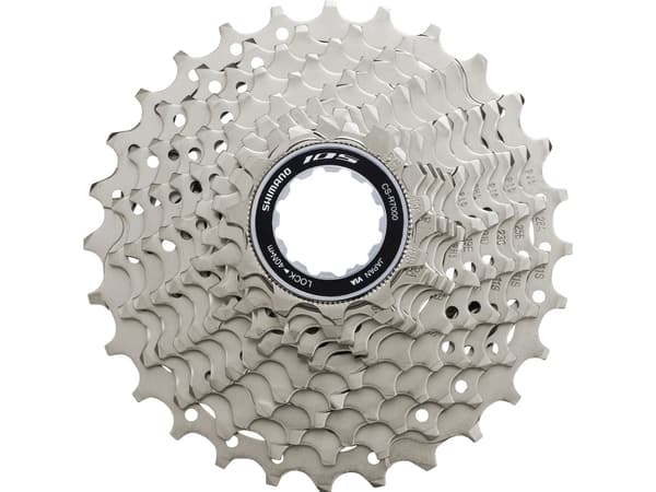 Shimano CS-R7000, Cykelkassett, Vejcykel, Stål, Rustfrit stål, 284 g