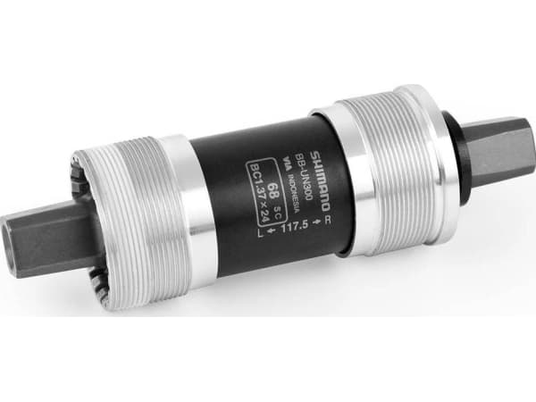 Shimano Innenlager BB-UN300 4-kant BSA, Bunnbrakett, Grå