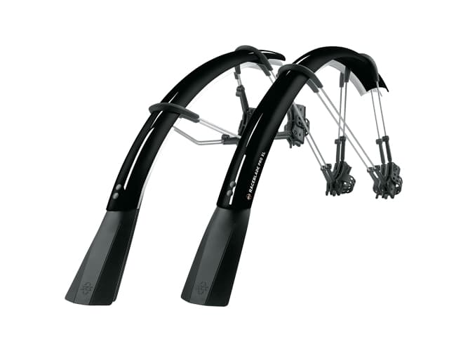 SKS RACEBLADE PRO XL BLACK, Fender, Front & rear mudguards (set), Svart