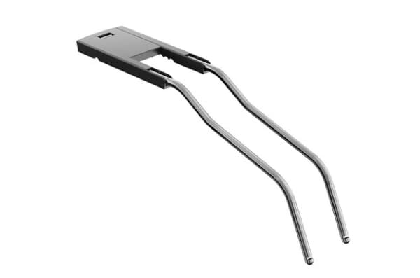Thule 100300, Low saddle adapter, Svart, Rustfritt stål