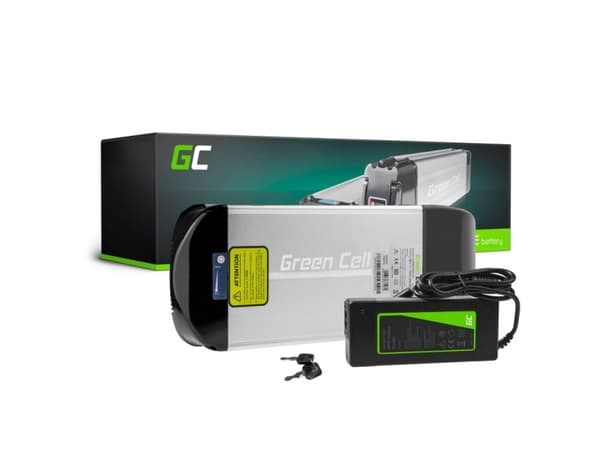 Green Cell EBIKE76STD, Akku, Musta, Hopea