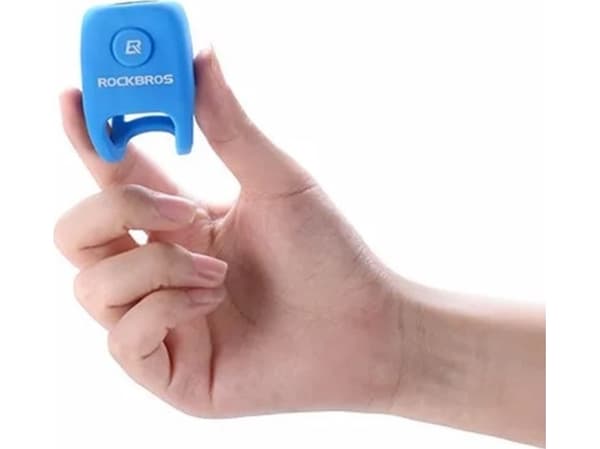 Rockbros CB1709 elektrisk sykkelklokke (blå)