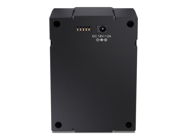 Sharp SumoBox CP-LSBP1 - Batteri + växelströmsadapter - Li-Ion - 5 Ah - 74 Wh - svart - för SumoBox CP-LS100; SumoBox Pro CP-LS200