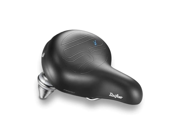 Selle Royal Sadel SELLEROYAL PREMIUM AVSLAPPET 90 grader DRIFTER SMALL STRENGTEX unisex gel + fjærer sortering (NY 2023)
