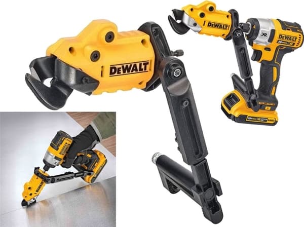 DeWALT DT70620, Universal cutting adapter, DeWALT, Svart, Metall, 1/4"
