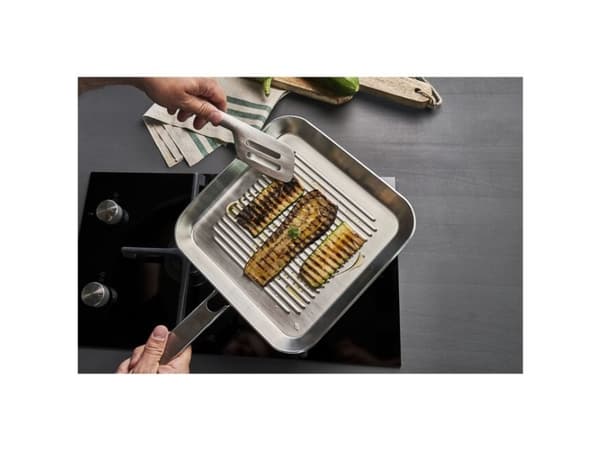 ZWILLING 40996-024-0, Rektangulær, Grillpanne, Rustfritt stål, 200 °C, Rustfritt stål, Induksjon